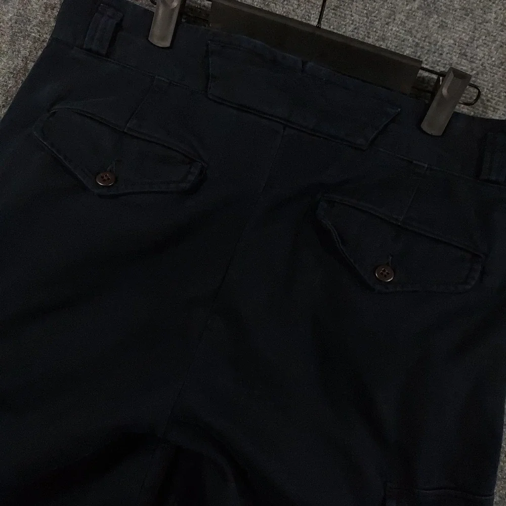 Vintage Polo Ralph Lauren Pants Mens 34x30 Blue Cargo Tactical Relaxed Military